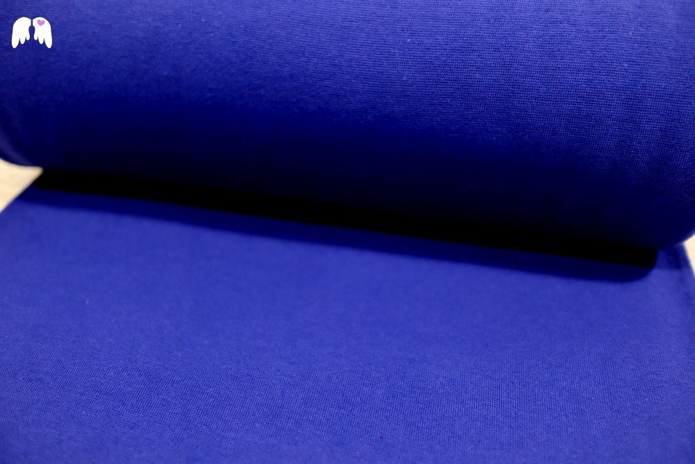 Bündchen im Schlauch, 70 cm blau 0,5m je Einheit