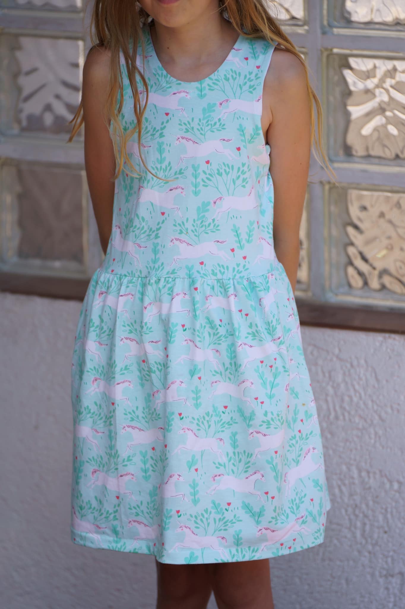 # 249 - Back 2 Basic Summer Dress Sommerkleid Gr. 104 - 164 inkl. A0