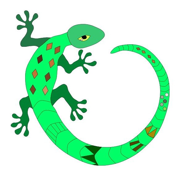 P044 - Plotterdatei Gabor Gecko