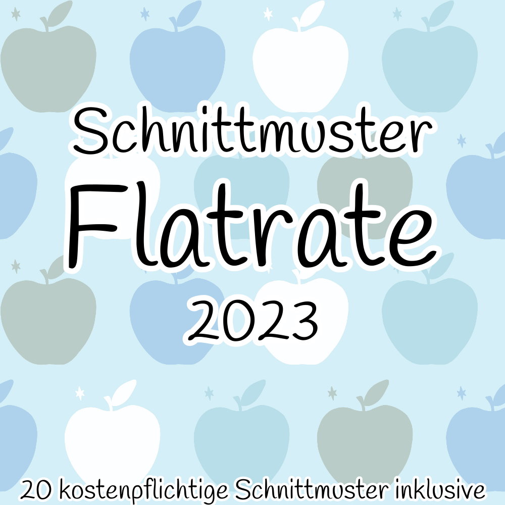 Schnittmuster - Flatrate 2023