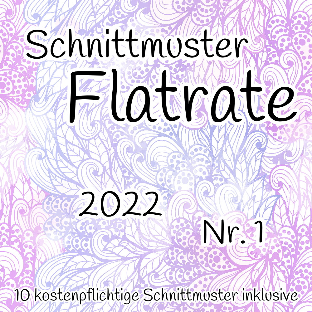 10-er Schnittmuster Flatrate 2022 - Nr. 1